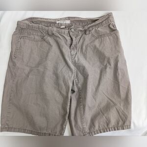 2/$30 LOFT Gray Shorts-(#1,394)